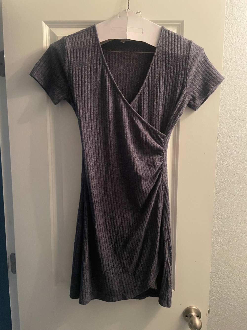 Grey mini dress